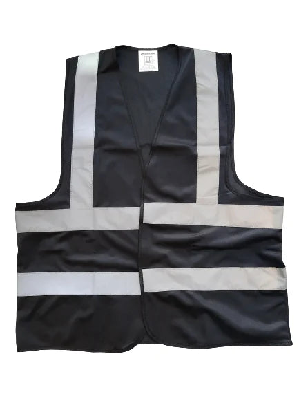 Safety Hi-Vis Vest with Reflector - 120 GSM High Visibility Safety Vest Marvi Sons